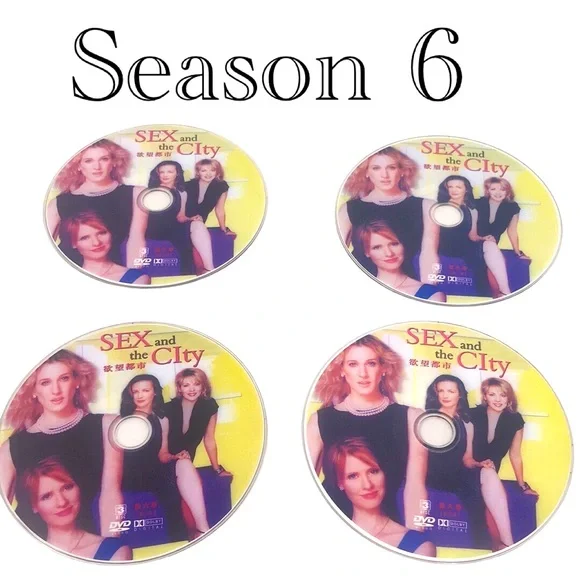 Sex And The City: Lintegsale de la Pesie 📀 DVD TV Series Video Box Set